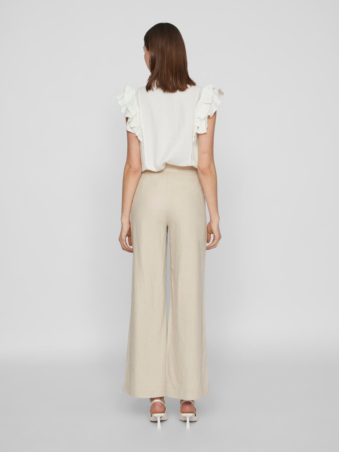 VIJOLANDA Pants - Feather Gray